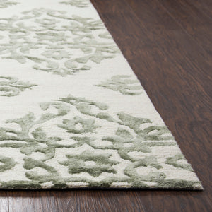 Rizzy Home Eden Harbor EH110A Light Gray Ornamental Area Rug