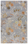Rizzy Home Eden Harbor EH8636 Gray Floral Area Rug