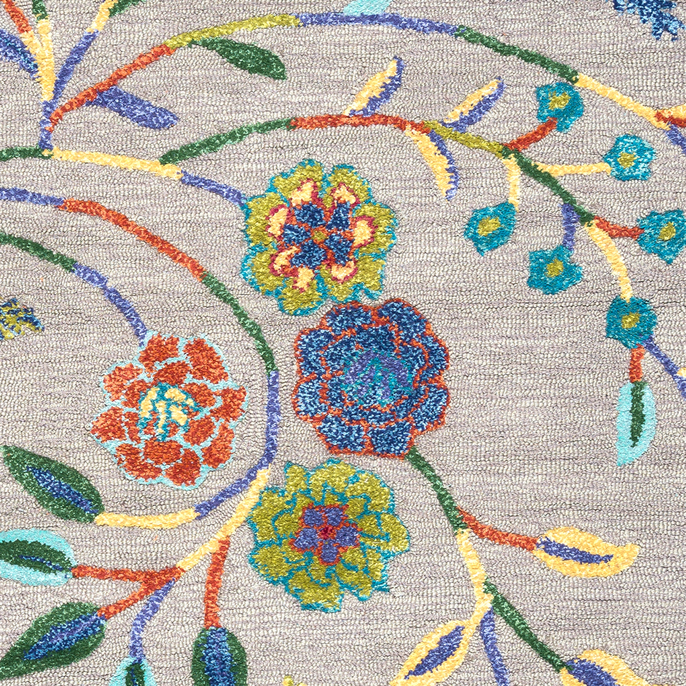 Rizzy Home Eden Harbor EH8883 Multi-Colored Floral Area Rug