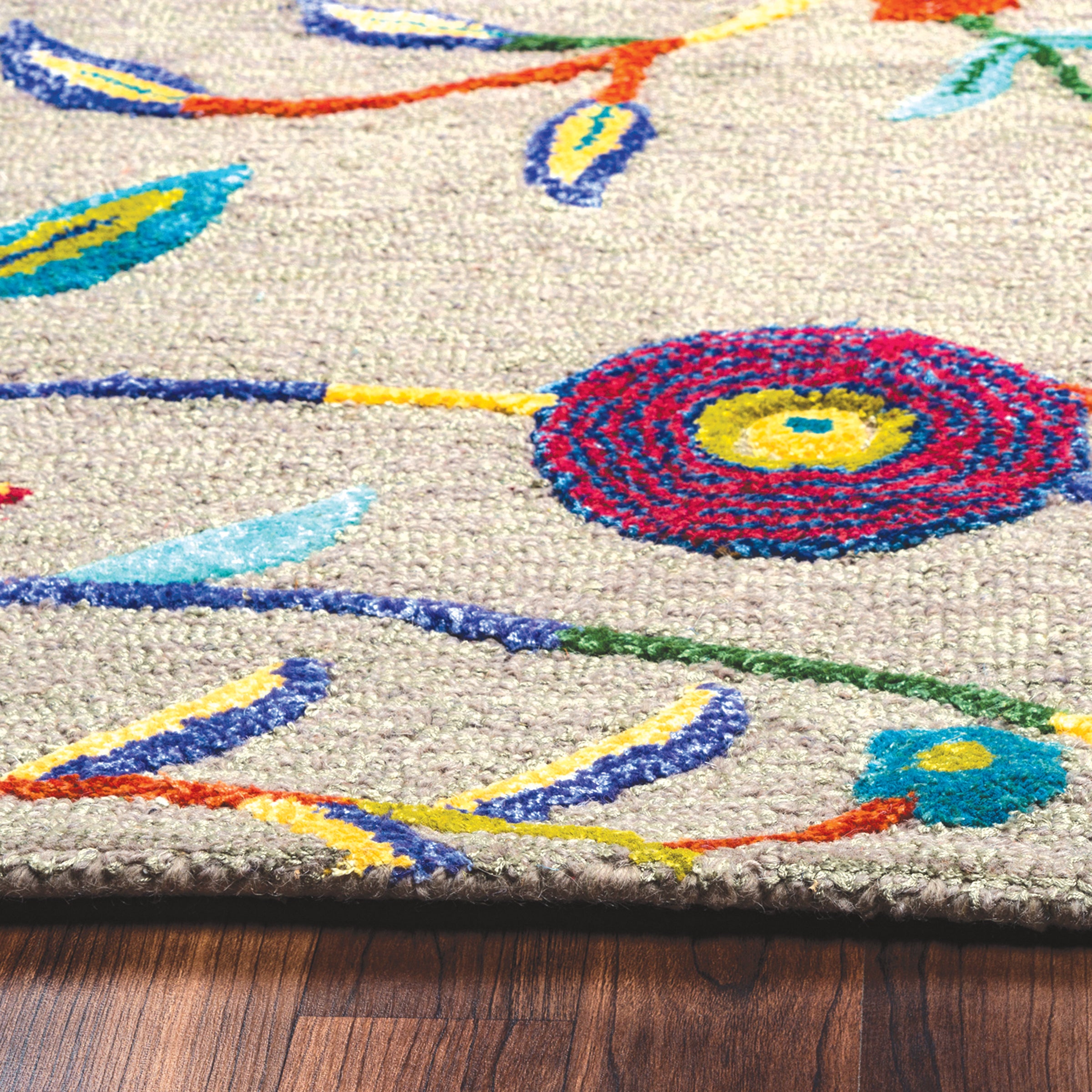 Rizzy Home Eden Harbor EH8883 Multi-Colored Floral Area Rug
