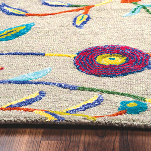 Rizzy Home Eden Harbor EH8883 Multi-Colored Floral Area Rug