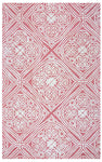 Rizzy Home Eden Harbor EH8892 Pink Trellis Area Rug
