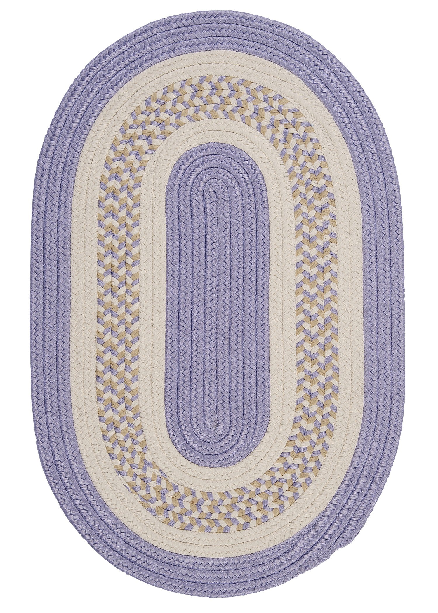 Colonial Mills Flowers Bay FB11 Amethyst Indoor/Outdoor Area Rug