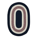 Colonial Mills Flowers Bay FB50 Patriot Blue Indoor/Outdoor Area Rug