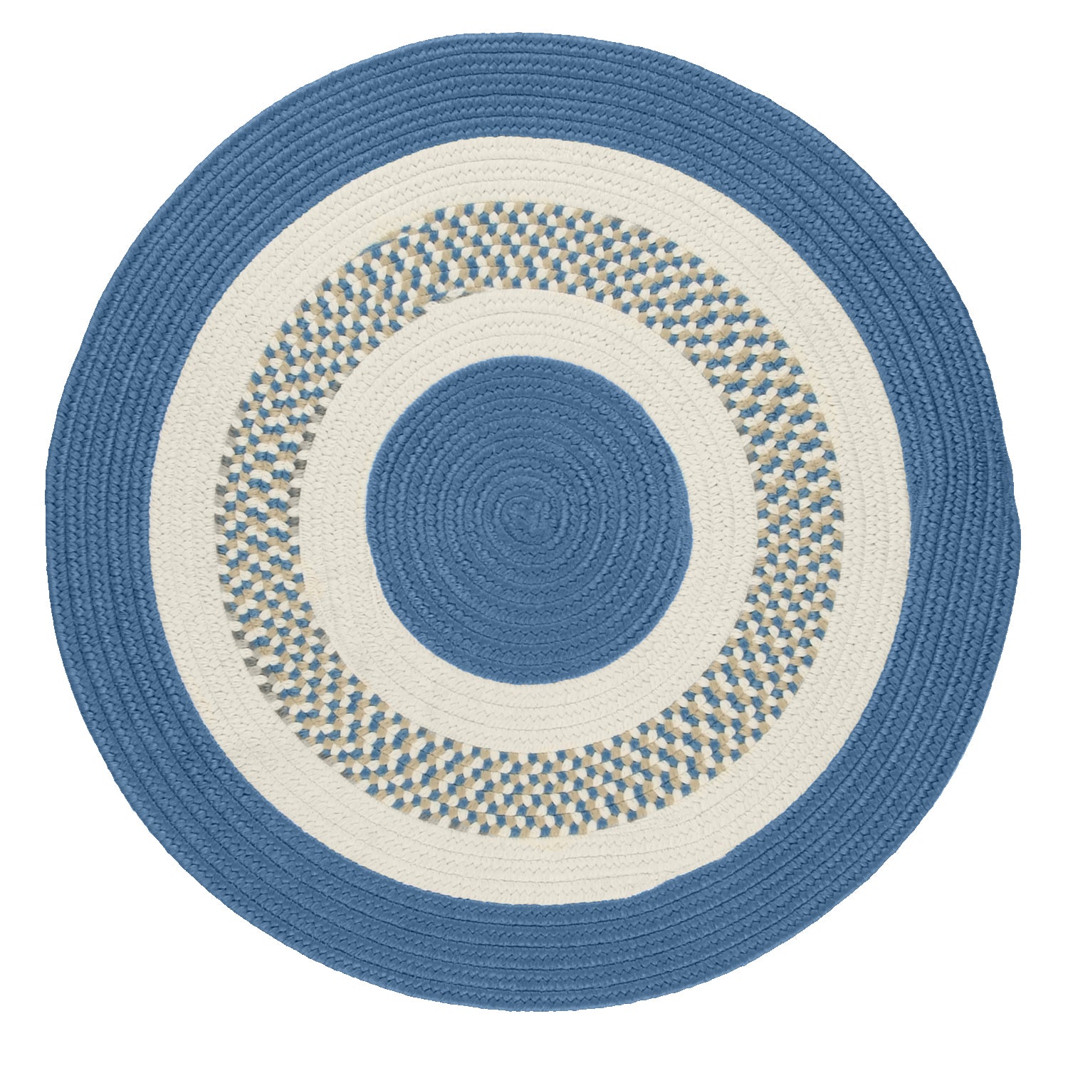 Colonial Mills Flowers Bay FB51 Blue Indoor/Outdoor Area Rug