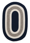 Colonial Mills Flowers Bay FB52 Navy Indoor/Outdoor Area Rug