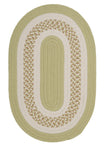 Colonial Mills Flowers Bay FB61 Light Green Indoor/Outdoor Area Rug