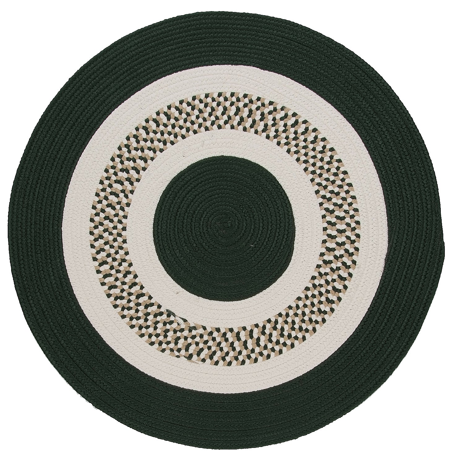 Colonial Mills Flowers Bay FB62 Dark Green Indoor/Outdoor Area Rug