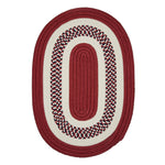 Colonial Mills Flowers Bay FB70 Patriot Red Indoor/Outdoor Area Rug