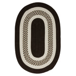 Colonial Mills Flowers Bay FB81 Brown Indoor/Outdoor Area Rug