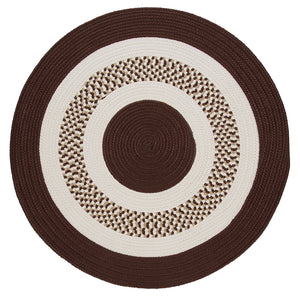 Colonial Mills Flowers Bay FB81 Brown Indoor/Outdoor Area Rug