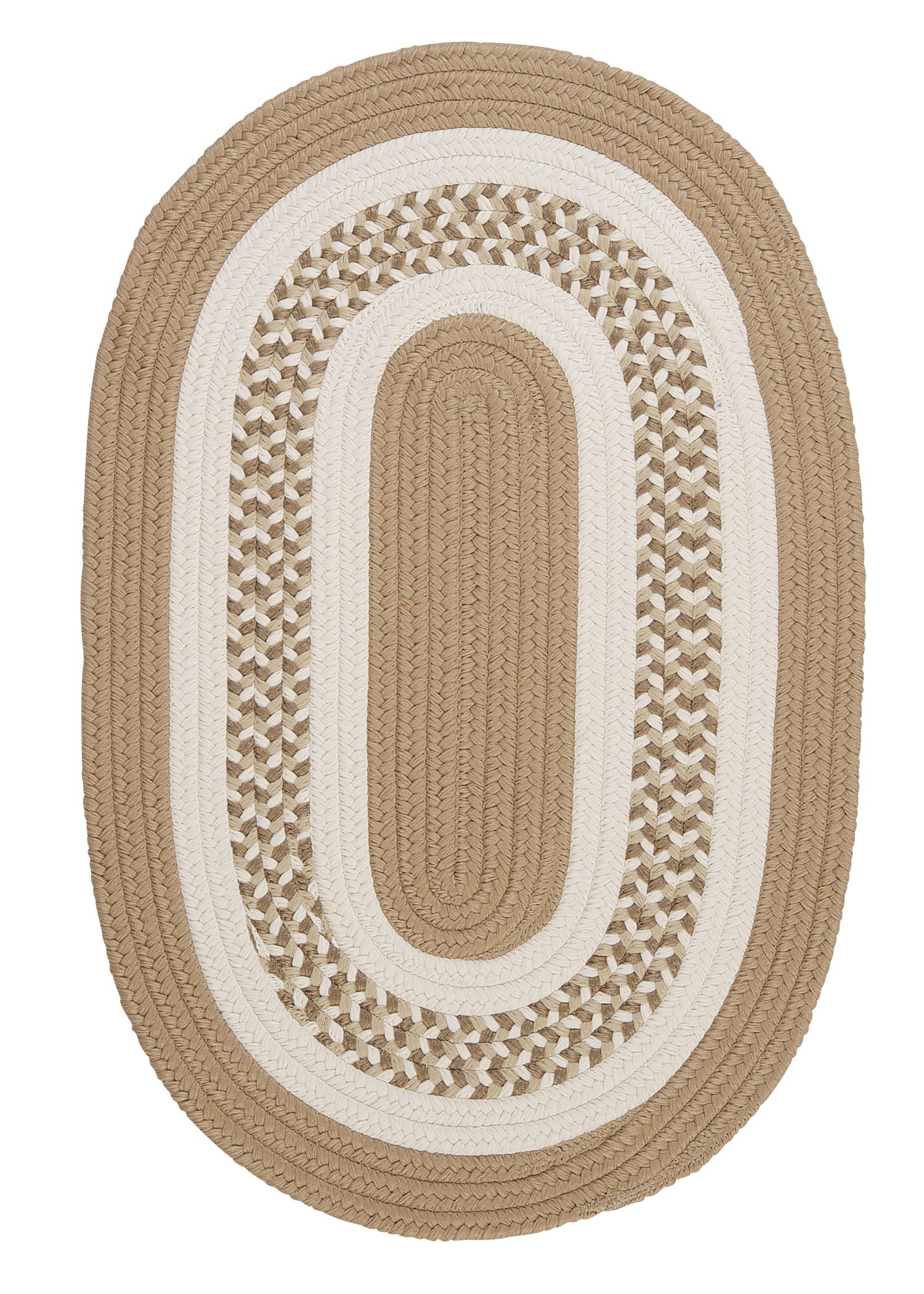 Colonial Mills Flowers Bay FB91 Cuban Sand Indoor/Outdoor Area Rug
