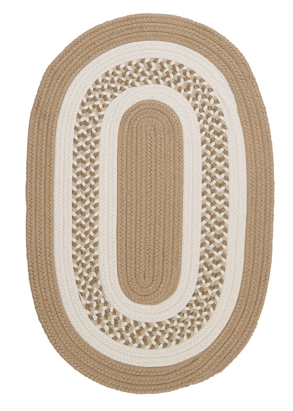 Colonial Mills Flowers Bay FB91 Cuban Sand Indoor/Outdoor Area Rug