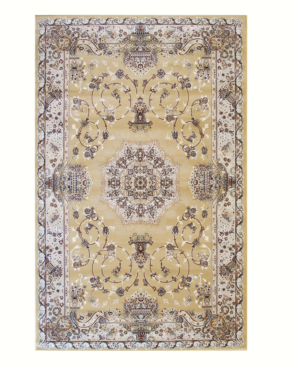 EORC Gold  Tabriz Rug
