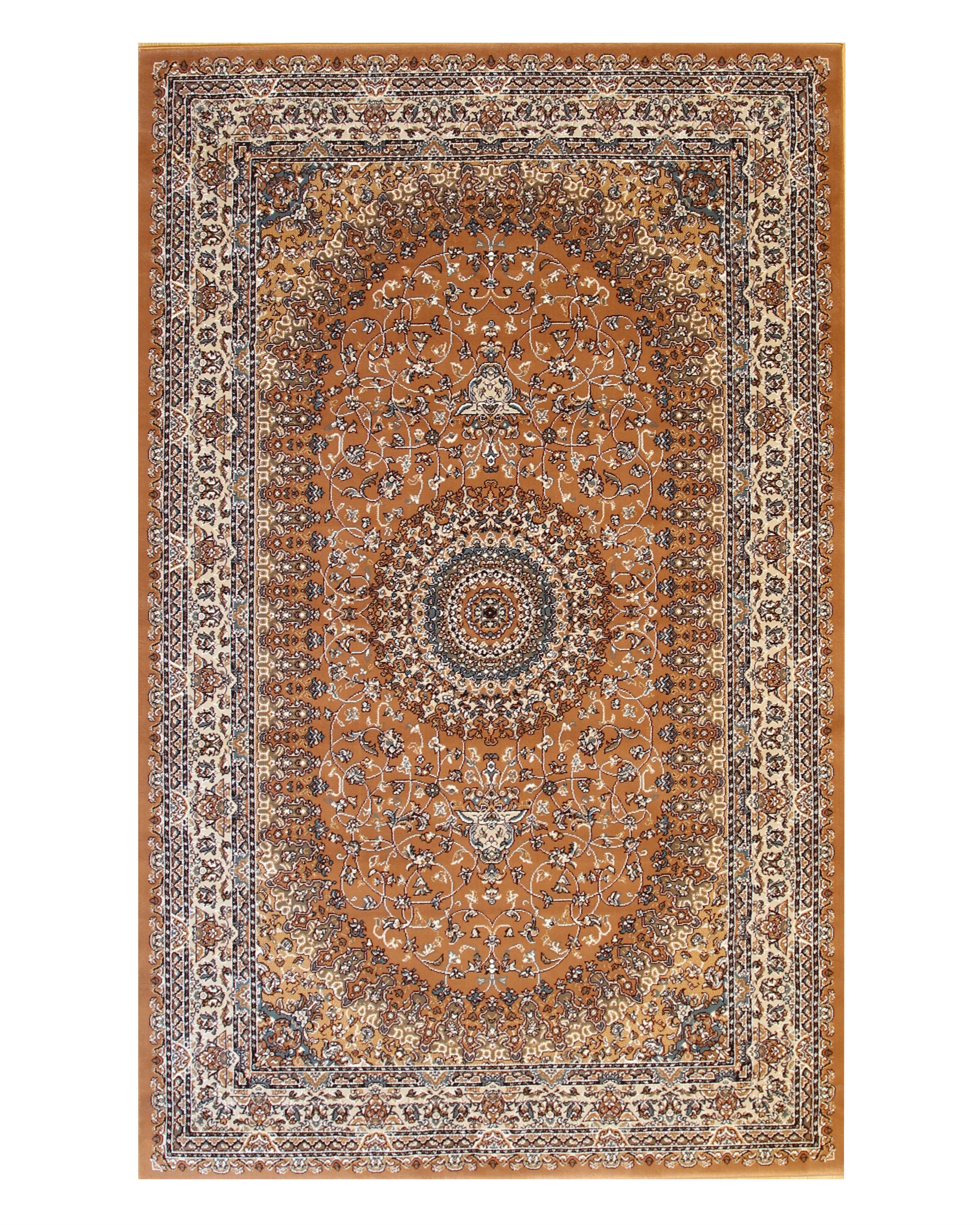 EORC Rust  Tabriz Rug