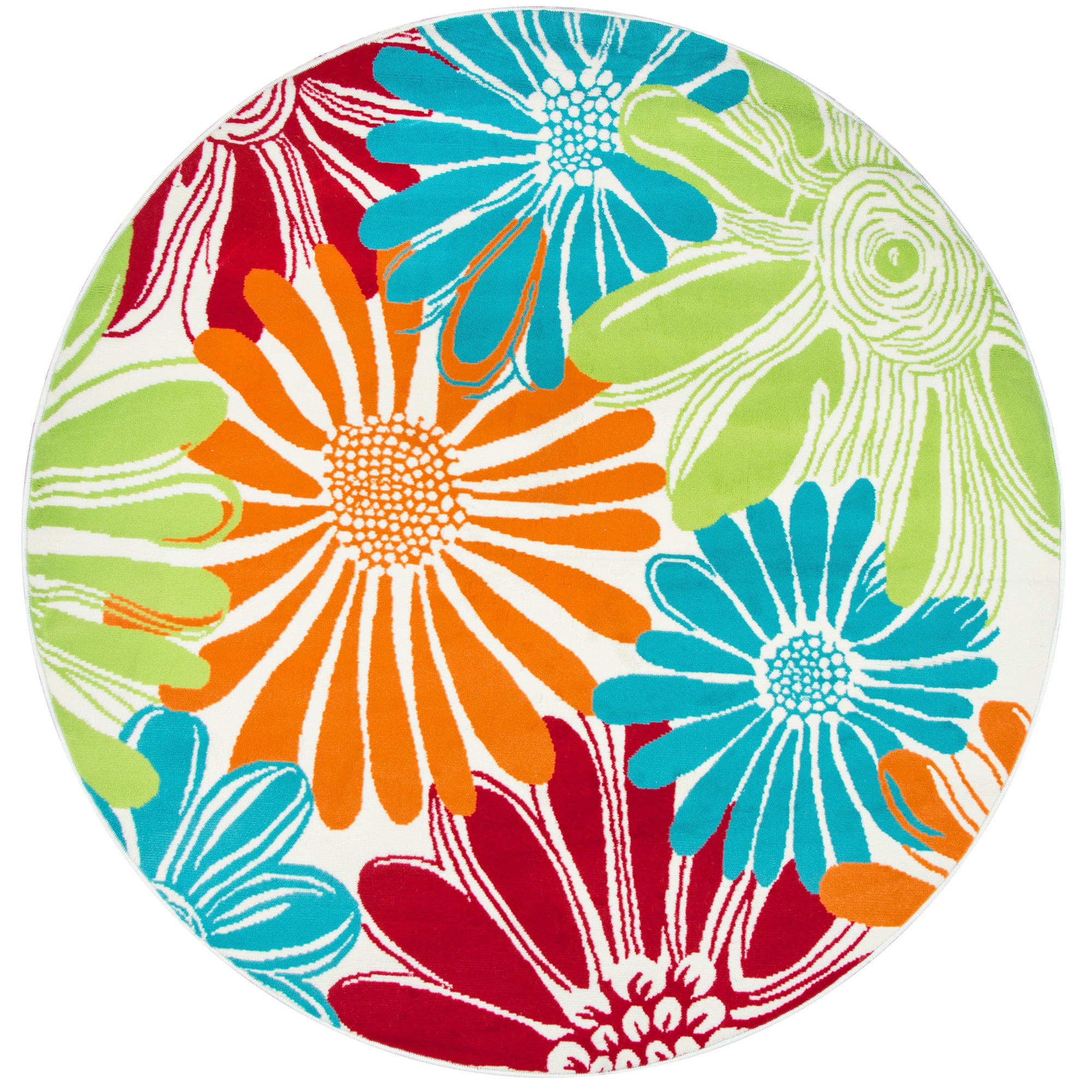 Rizzy Home Glendale GD5909 Multi-Colored Floral Area Rug