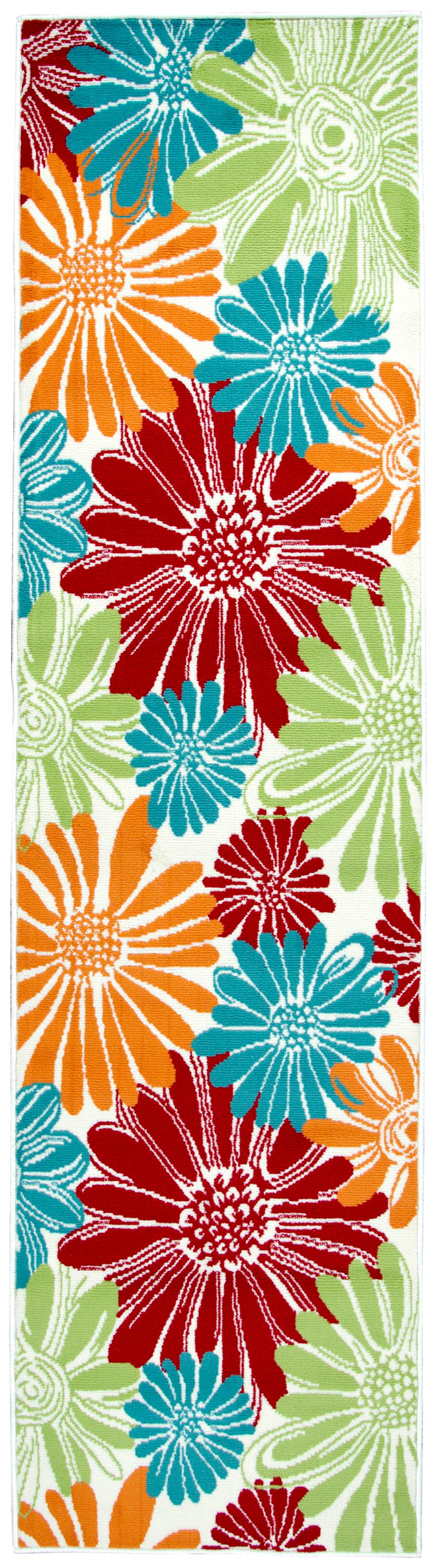 Rizzy Home Glendale GD5909 Multi-Colored Floral Area Rug