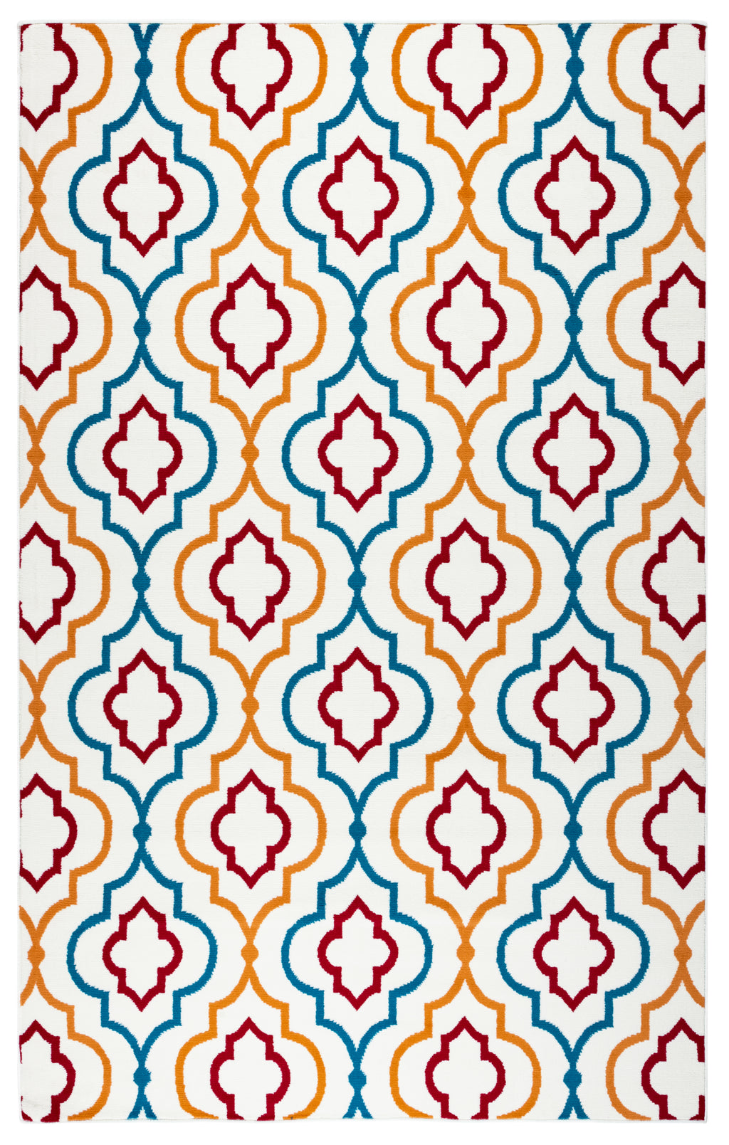 Rizzy Home Glendale GD5947 Multi-Colored Trellis Area Rug