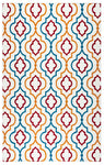Rizzy Home Glendale GD5947 Multi-Colored Trellis Area Rug