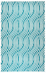 Rizzy Home Glendale GD5950 Aqua/Blue Weave Area Rug