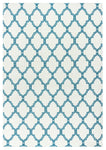 Rizzy Home Glendale GD5953 White Trellis Area Rug