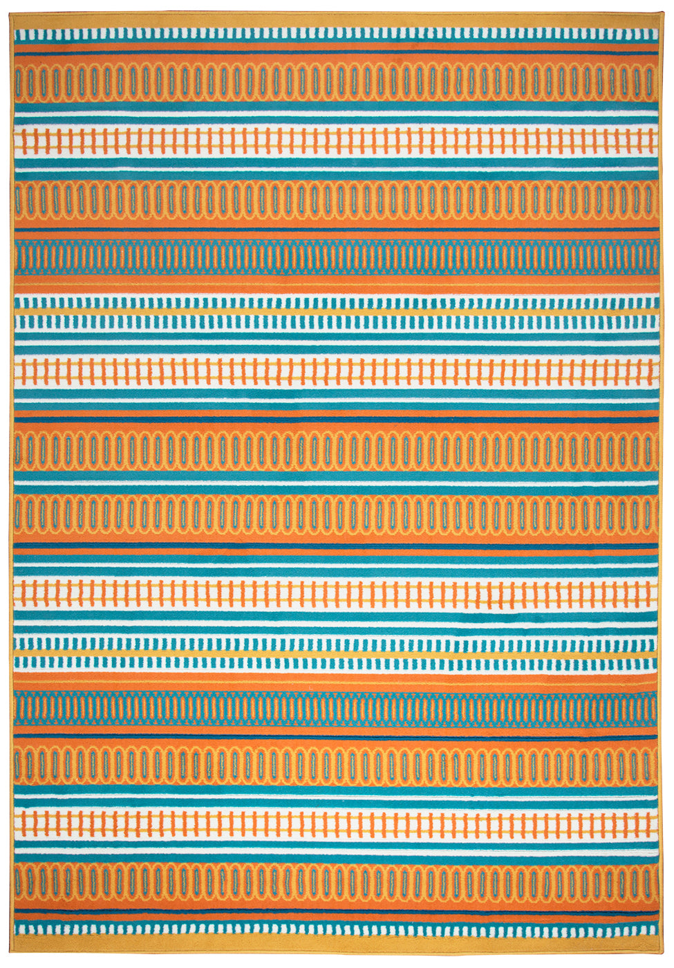 Rizzy Home Glendale GD7001 Multi-Colored Pattern/Stripe Area Rug