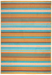 Rizzy Home Glendale GD7001 Multi-Colored Pattern/Stripe Area Rug