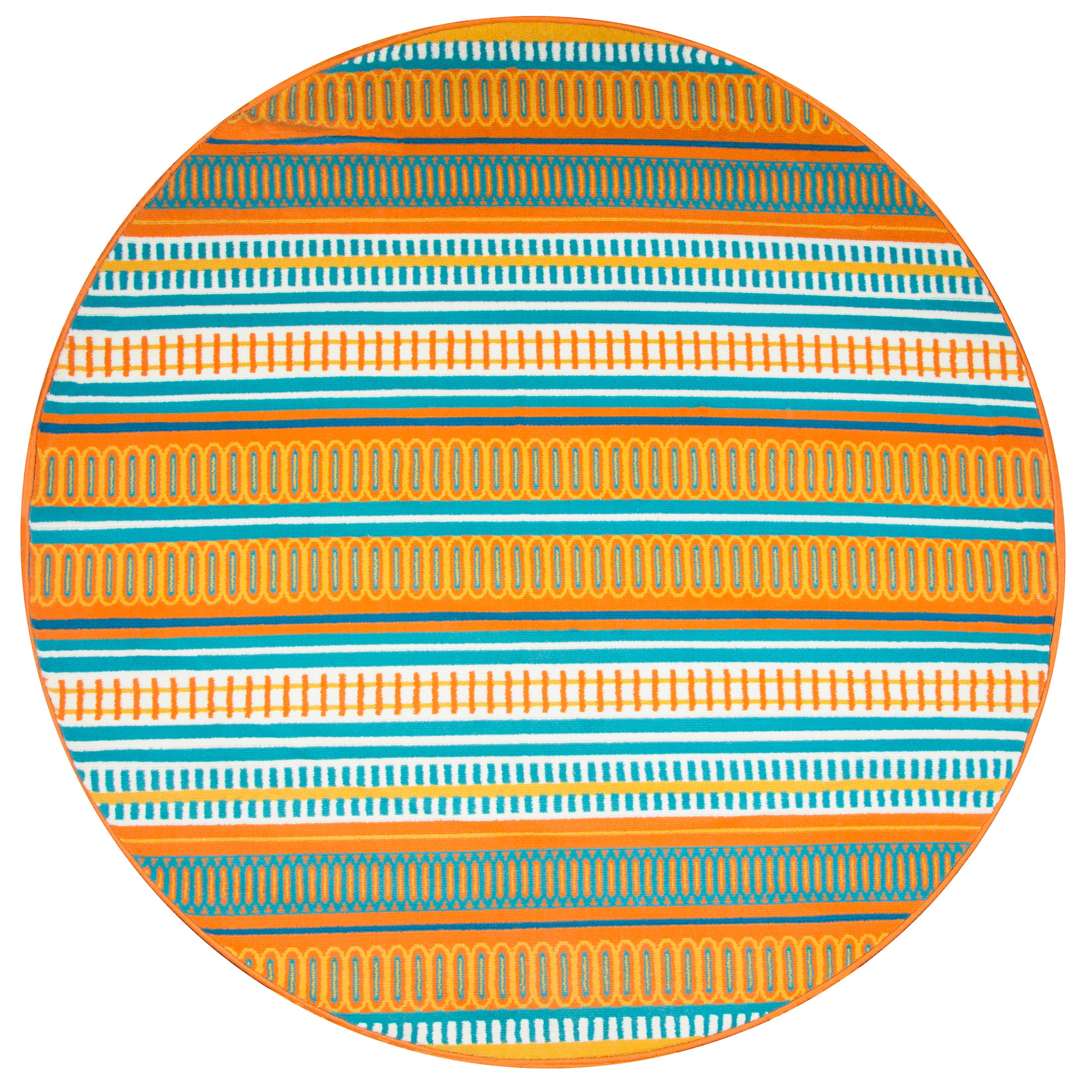 Rizzy Home Glendale GD7001 Multi-Colored Pattern/Stripe Area Rug