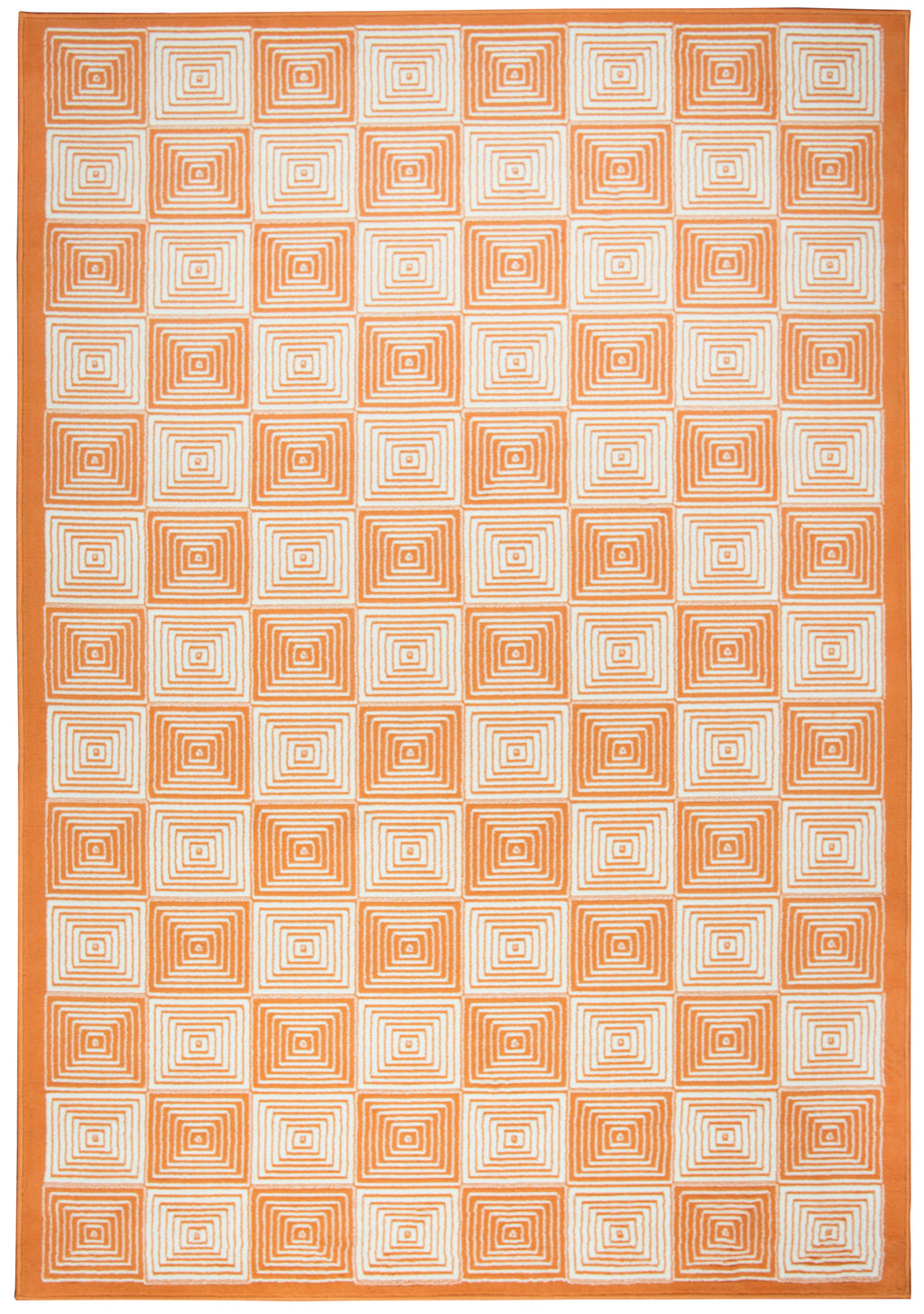 Rizzy Home Glendale GD7007 Orange Geometric Area Rug