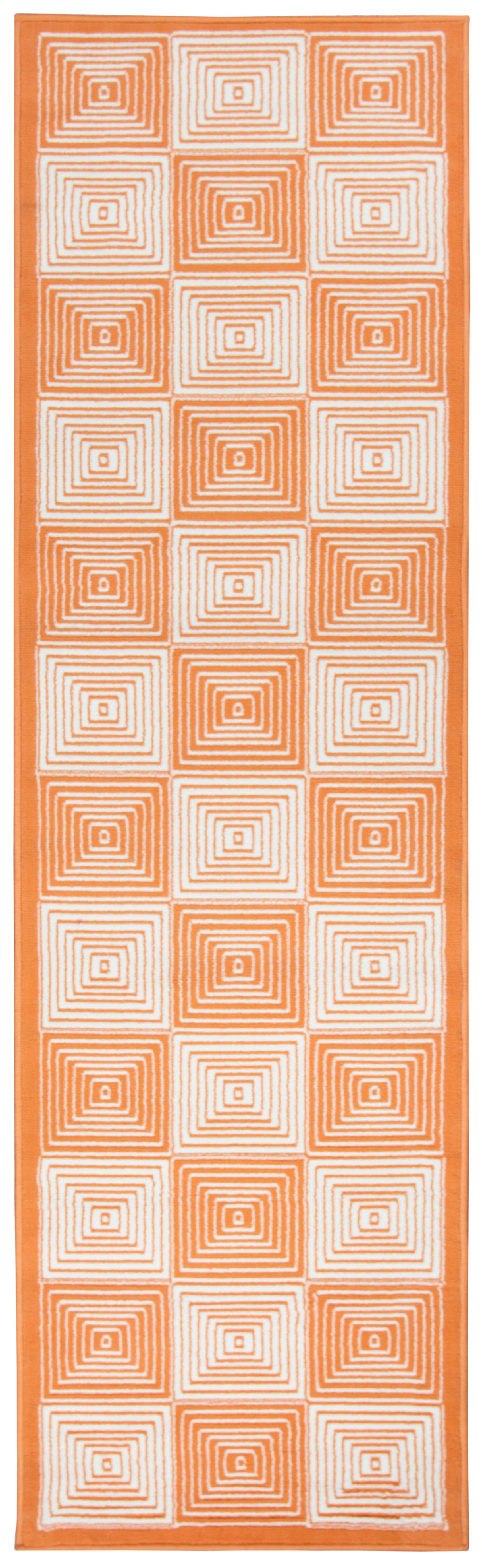 Rizzy Home Glendale GD7007 Orange Geometric Area Rug