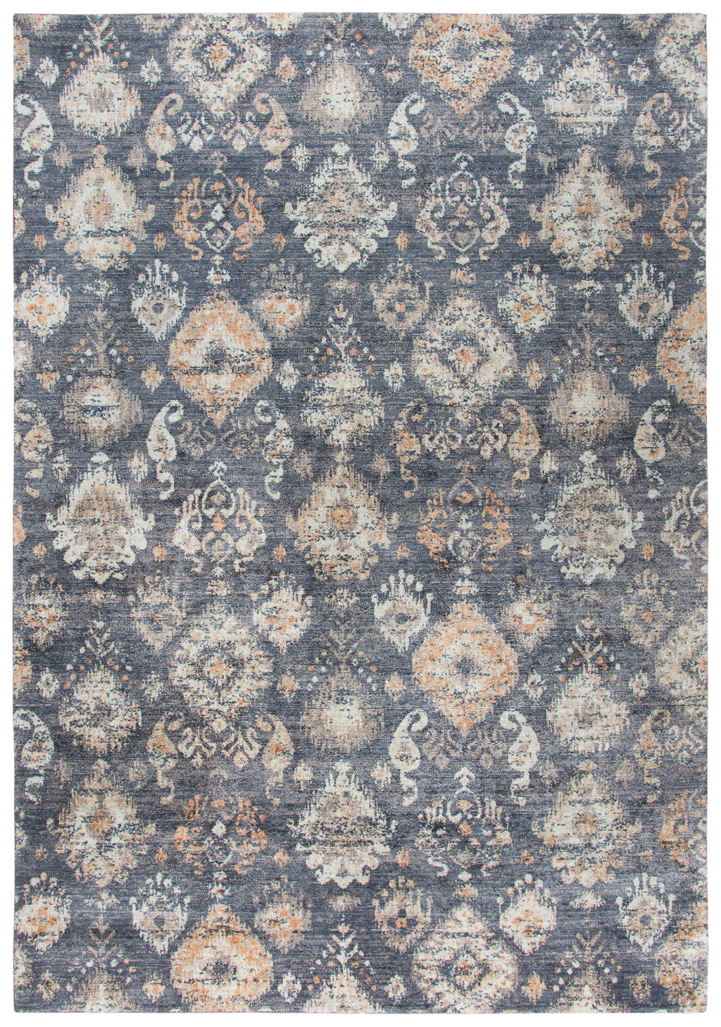 Rizzy Home Gossamer GS6774 Gray Ikat Motif Area Rug