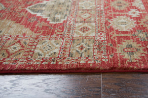 Rizzy Home Gossamer GS6784 Red Motif Area Rug