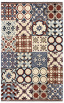 Rizzy Home Gillespie Avenue GV8630 Multi-Colored Patchwork Area Rug