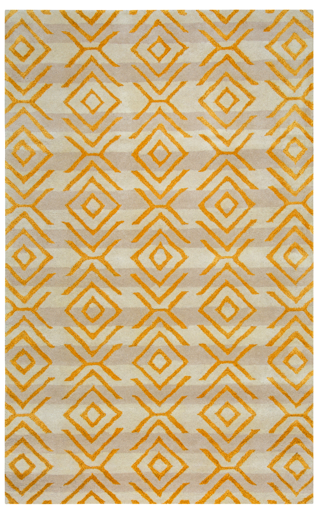 Rizzy Home Gillespie Avenue GV8634 Gold Tribal/Southwest Area Rug
