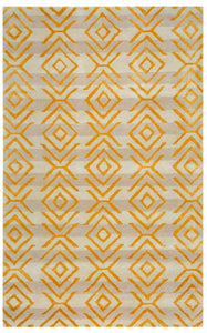 Rizzy Home Gillespie Avenue GV8634 Gold Tribal/Southwest Area Rug