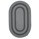 Colonial Mills Graywood GW23 Gray Bordered Area Rug