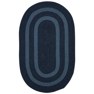 Colonial Mills Graywood GW53 Navy Bordered Area Rug