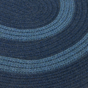 Colonial Mills Graywood GW53 Navy Bordered Area Rug