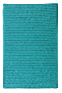 Colonial Mills Simply Home Solid H049 Turquoise Indoor/Outdoor Area Rug