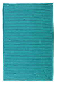 Colonial Mills Simply Home Solid H049 Turquoise Indoor/Outdoor Area Rug