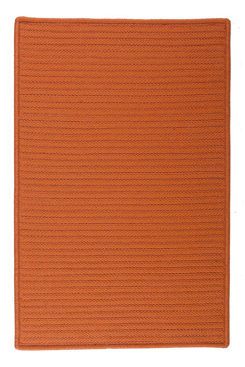 Colonial Mills Simply Home Solid H073 Rust Indoor/Outdoor Area Rug