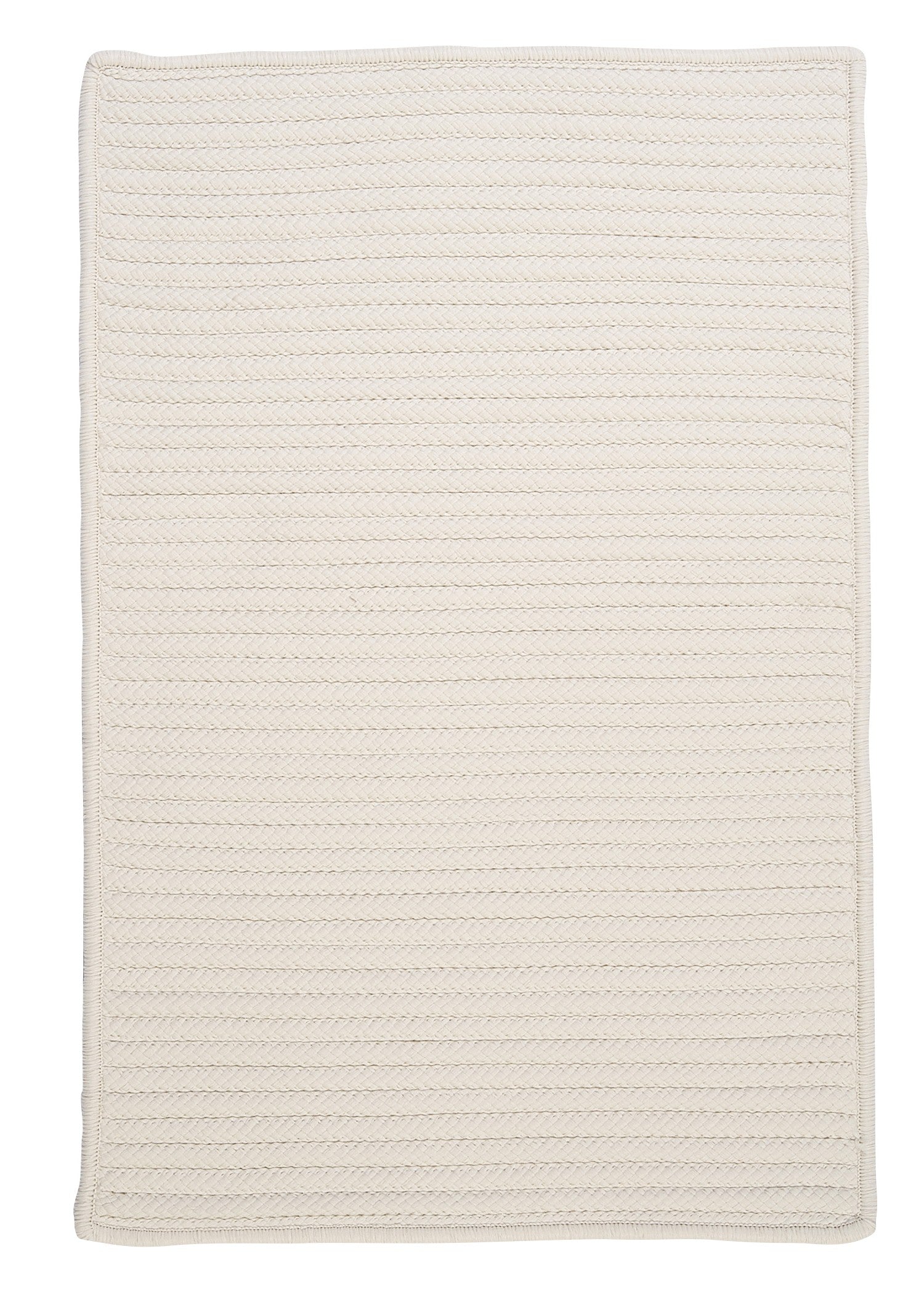 Colonial Mills Simply Home Solid H141 White Indoor/Outdoor Area Rug