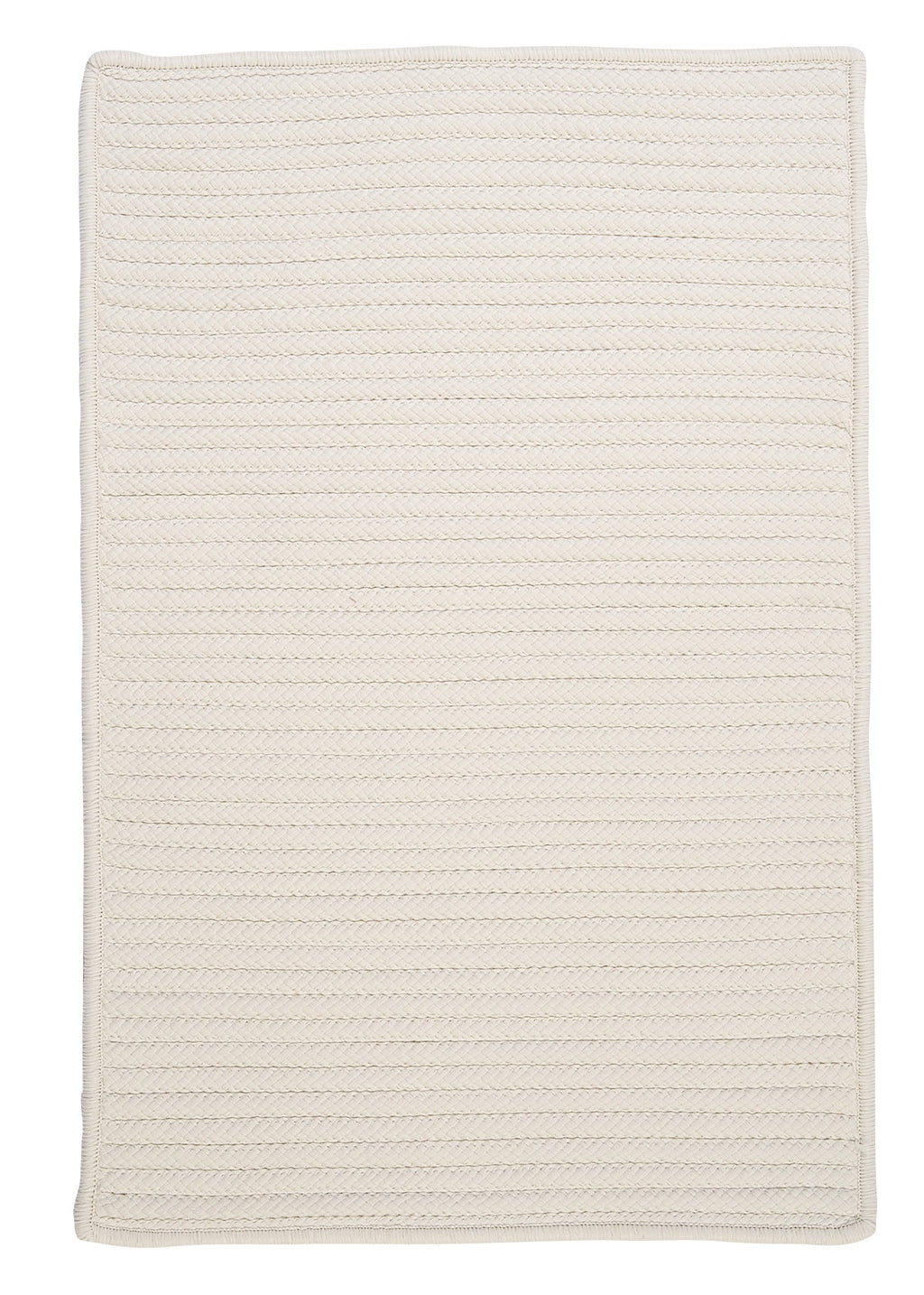 Colonial Mills Simply Home Solid H141 White Indoor/Outdoor Area Rug