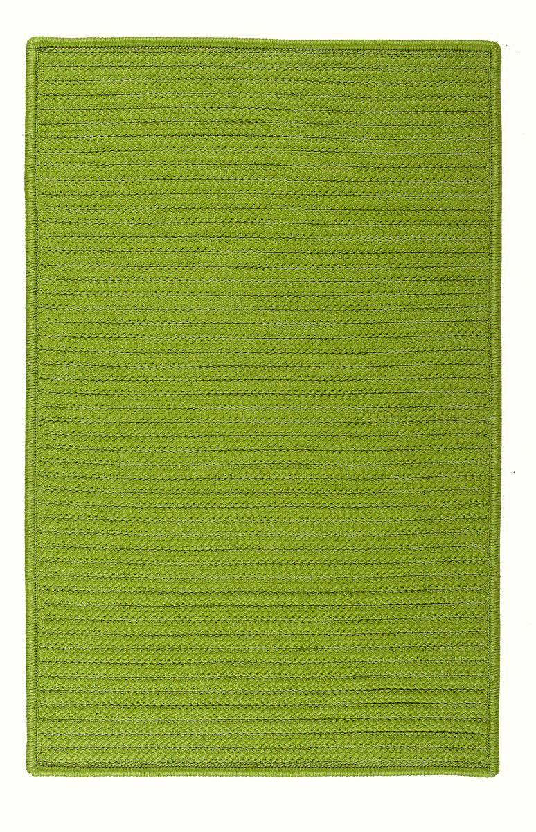 Colonial Mills Simply Home Solid H271 Bright Green Indoor/Outdoor Area Rug