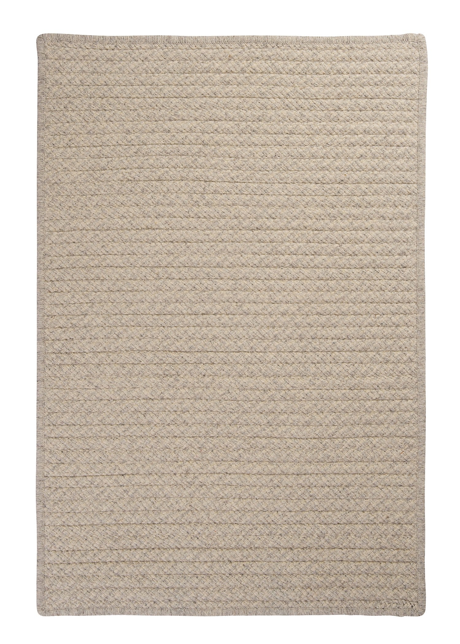 Colonial Mills Natural Wool Houndstooth HD31 Cream Modern Area Rug