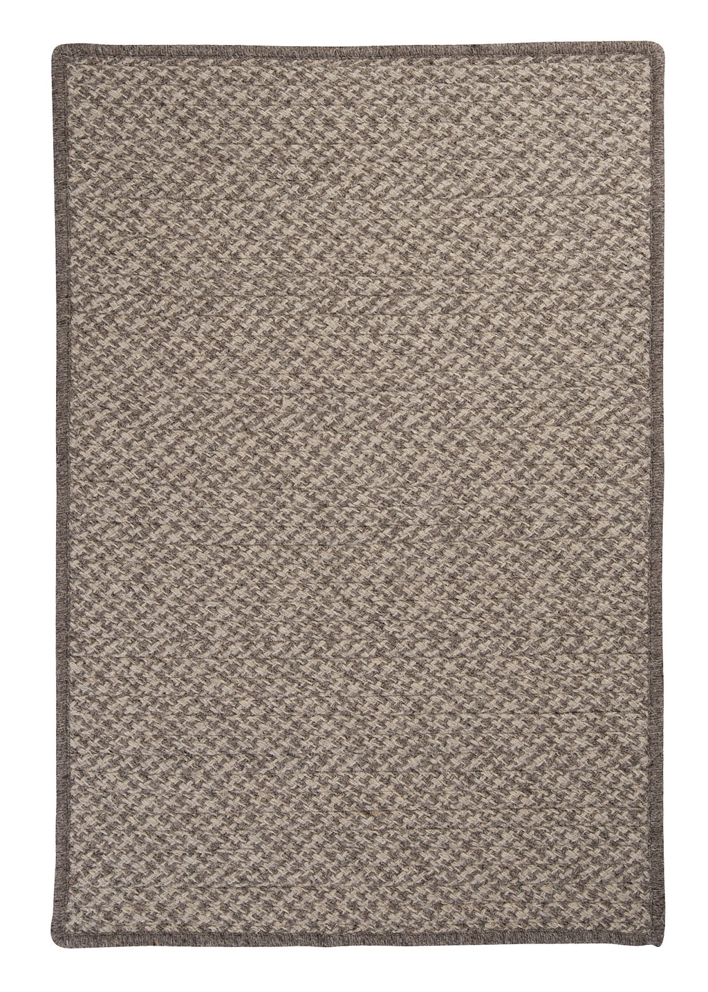 Colonial Mills Natural Wool Houndstooth HD32 Latte Modern Area Rug