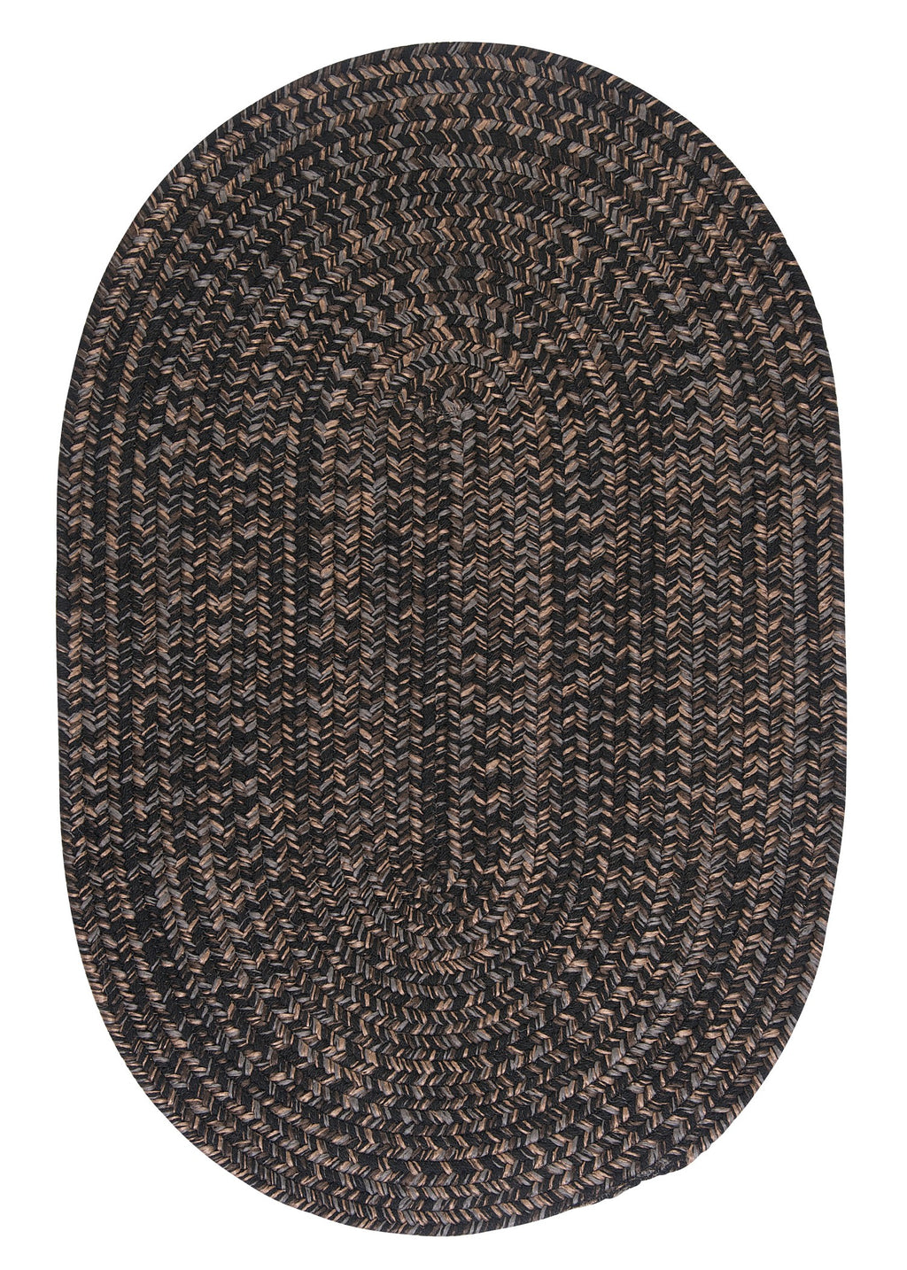 Colonial Mills Hayward HY19 Black Traditional Area Rug