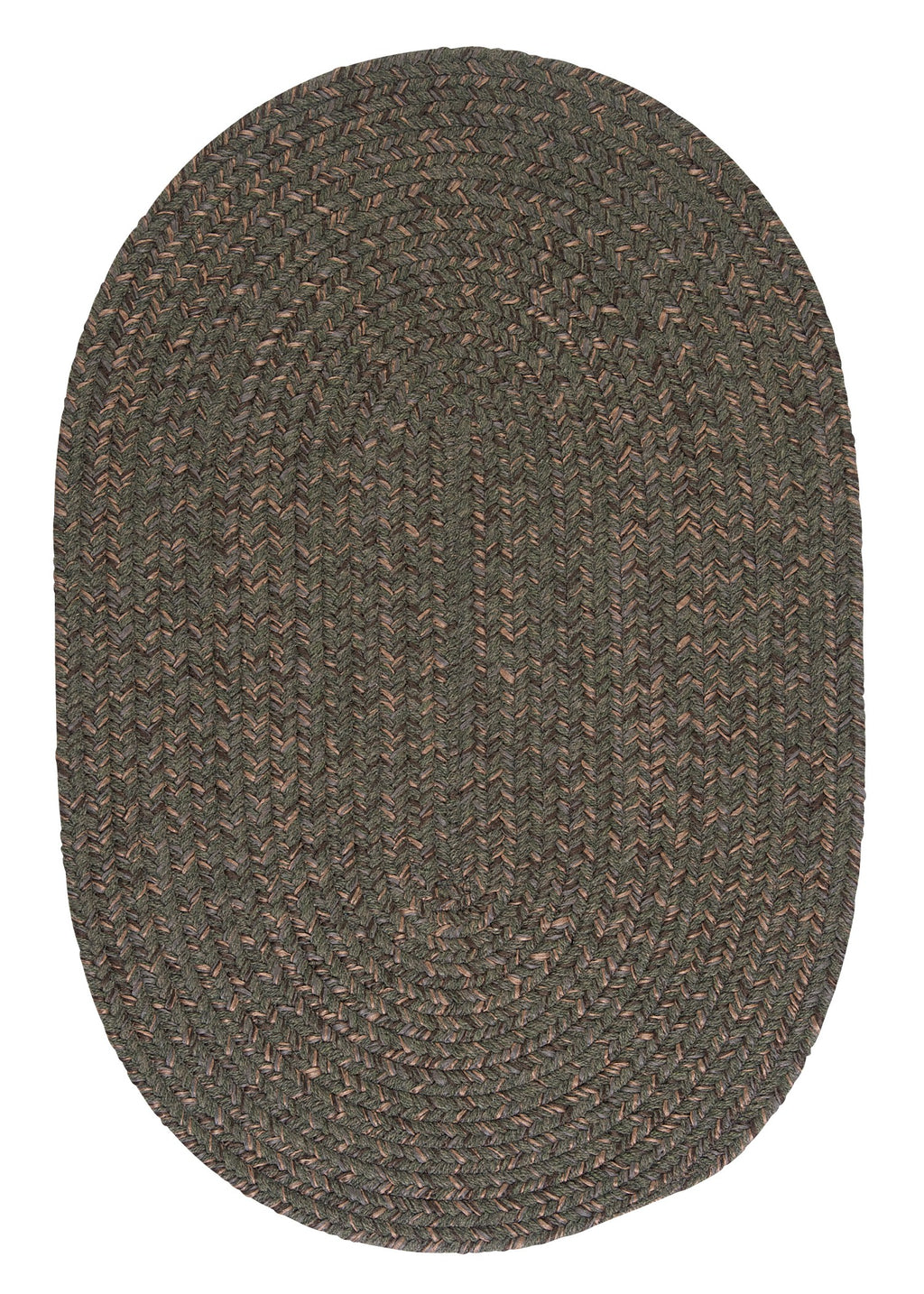 Colonial Mills Hayward HY69 Olive Traditional Area Rug