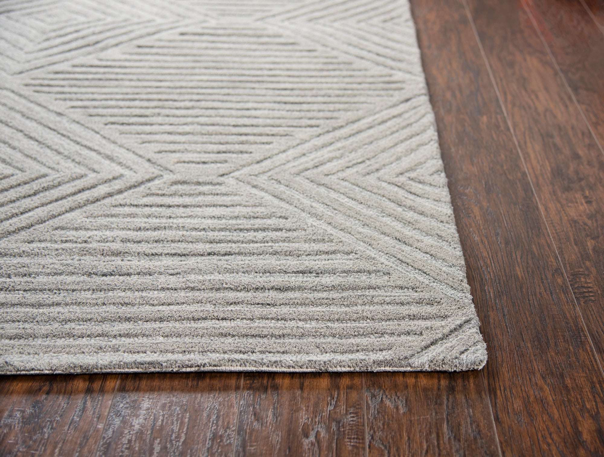 Rizzy Home Idyllic ID916A Gray Solid Area Rug