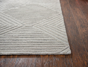 Rizzy Home Idyllic ID916A Gray Solid Area Rug